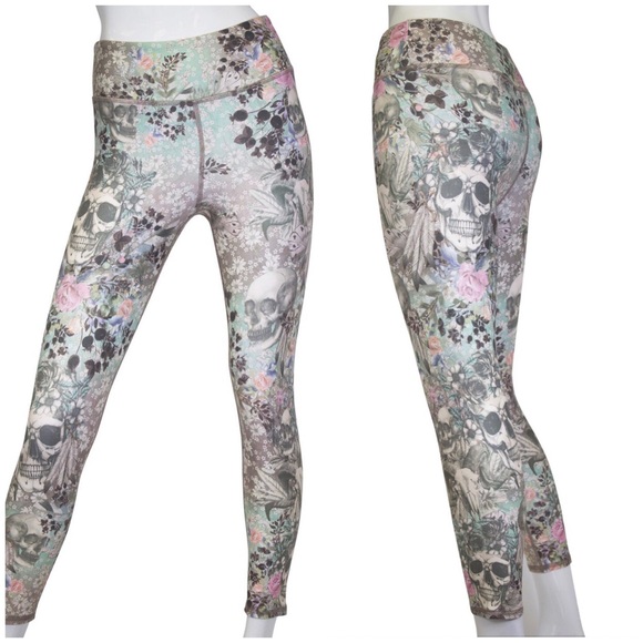 evcr skull leggings